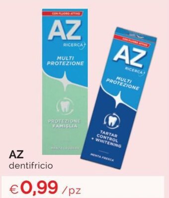 Prodet AZ dentifricio offerta