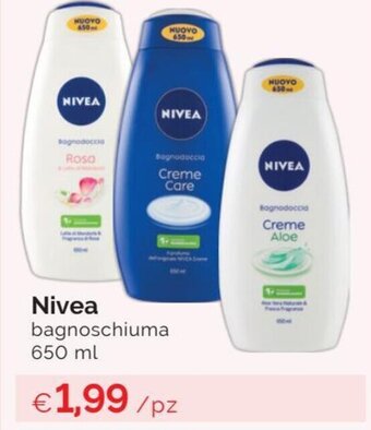 Prodet Nivea bagnoschiuma 650 ml offerta