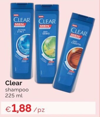 Clear shampoo 225 ml