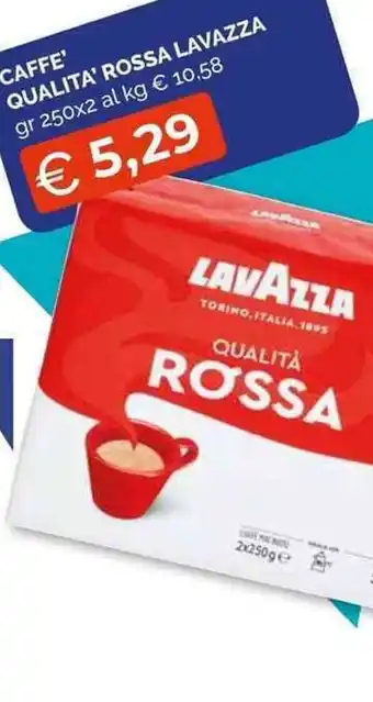 Mercatò Local Lavazza Caffe' Qualita' Rossa gr 250x2 offerta