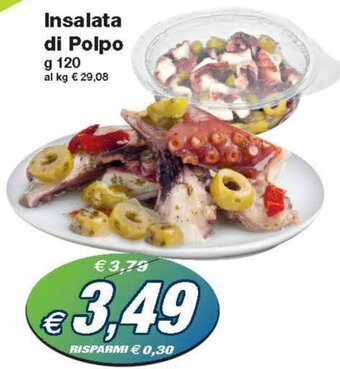 Prix Quality Insalata di Polpo g 120 offerta