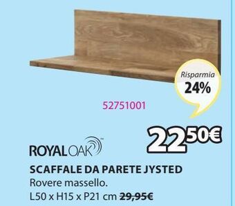 JYSK Scaffale da parete offerta