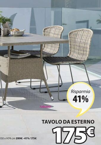JYSK Tavolo da esterno offerta