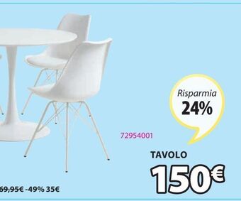 JYSK Tavolo da pranzo offerta