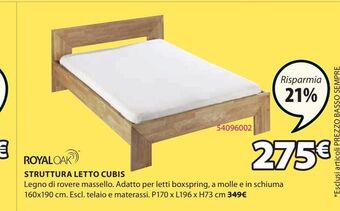 JYSK Struttura letto offerta