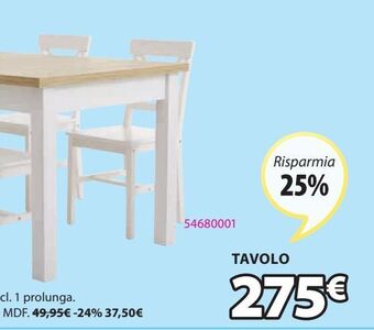 JYSK Tavolo da pranzo offerta