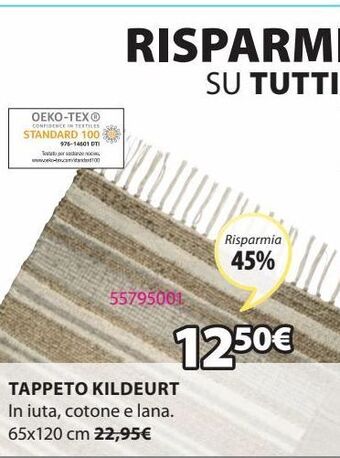 JYSK Tappeto in iuta offerta