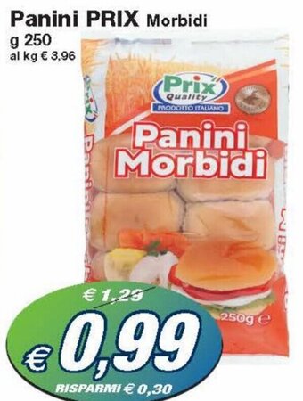 Prix Quality Prix Panini Morbidi g 250 offerta