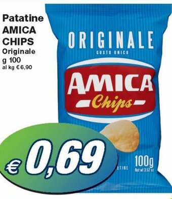 Prix Quality Amica Chips Patatine Originale g 100 offerta