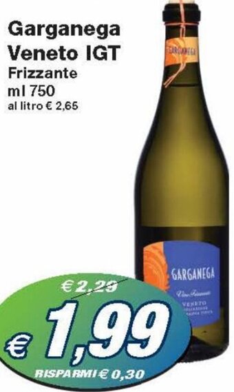 Prix Quality Garganega Veneto IGT Frizzante ml 750 offerta