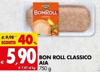 Tigros Aia Bon Roll Classico 750 g offerta