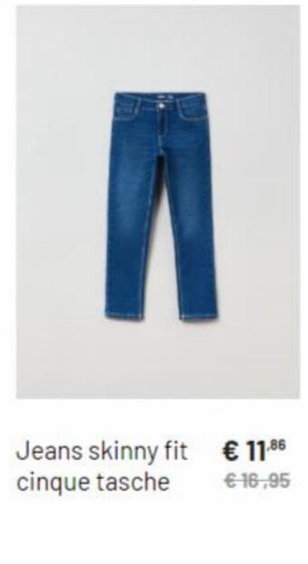 Jeans skinny fit cinque tasche