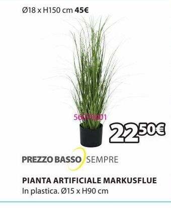 JYSK Pianta artificiale offerta