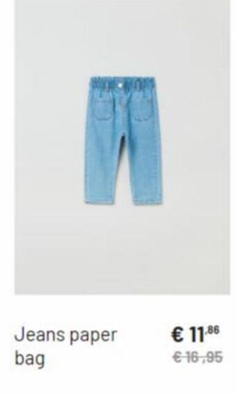 Jeans paper bag
