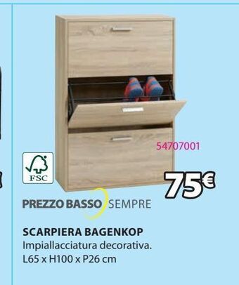 JYSK Scarpiera offerta
