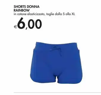 Shorts donna rainbow