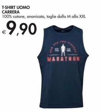 T-shirt uomo carrera