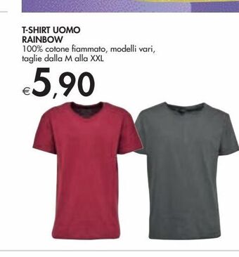 Bennet T-shirt uomo rainbow offerta