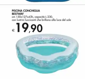 Bennet Piscina conchiglia bestway offerta
