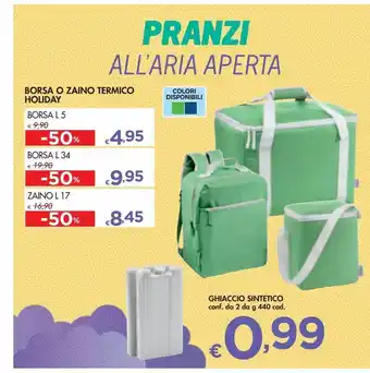 Bennet Borsa a zaino termica holiday offerta