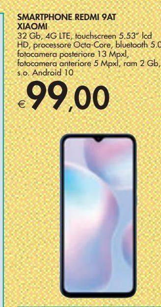Smartphone redmi 9at xiaomi