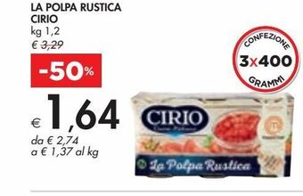 La polpa rustica cirio kg 1.2