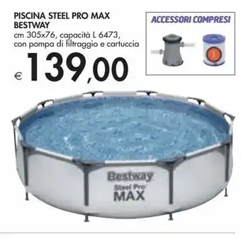 Piscina steel pro max bestway