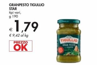 Bennet Granpesto tigullio star tipi vari g 190 offerta