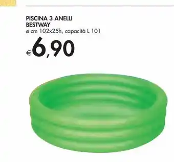 Bennet Piscina 3 anelli bestway offerta