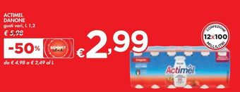 Actimel danone gusti vari l 1.2