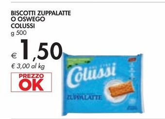 Bennet Biscotti zuppalatte o oswego colussi g 500 offerta