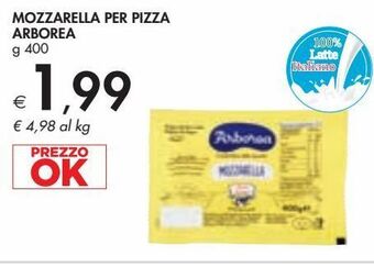Bennet Mozzarella per pizza arborea g 400 offerta