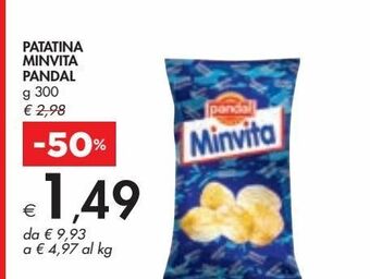 Bennet Patatine minvita pandal g 300 offerta
