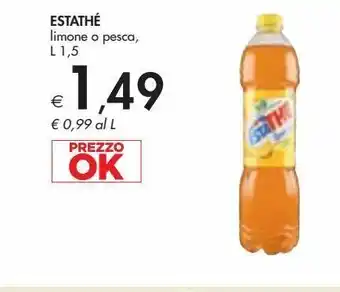 Bennet Estathé limone o pesca l 1.5 offerta