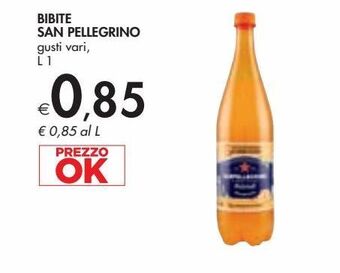Bibite san pellegrino gusti vari l 1