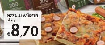 Bennet Pizza ai wurstel al kg offerta