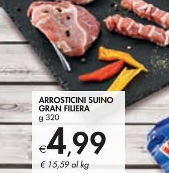 Bennet Arrosticini suino gran filiera g 320 offerta