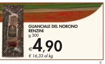 Bennet Guanciale del norcino renzini g 300 offerta
