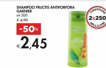 Bennet Shampoo fructis antiforfora garnier ml 500 offerta