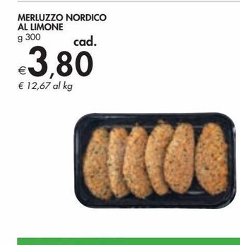 Bennet Merluzzo nordico al limone g 300 offerta