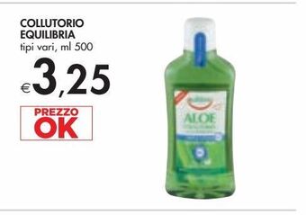 Colluttorio equilibra tipi vari ml 500
