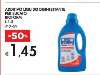 Bennet Additivo liquido disinfettante per bucato bioform l 1.5 offerta