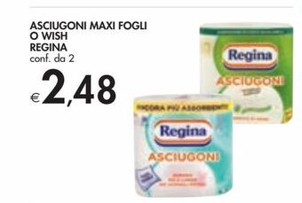 Bennet Asciugoni maxi fogli o wish regina conf da 2 offerta