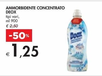 Bennet Ammorbidente concentrato deox tipi vari ml 900 offerta