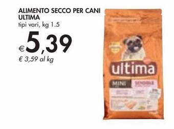 Bennet Alimento secco per cani ultima tipi vari kg 1.5 offerta
