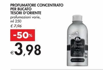 Bennet Profumatore concentrato per bucato tesori d'oriente profumazioni varie ml 250 offerta
