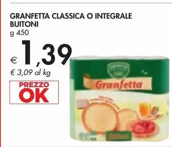 Bennet Granfetta classica o integrale buitoni g 450 offerta