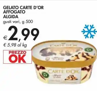 Bennet Gelati carte d'or affogato algida gusti vari g 500 offerta