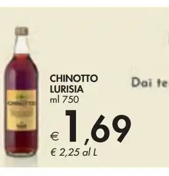 Chinotto lurisia ml 750