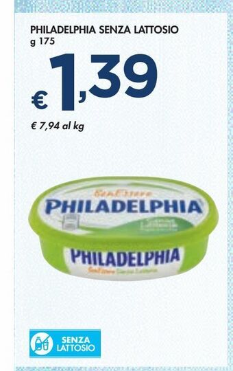 Philadelphia senza lattosio g 175